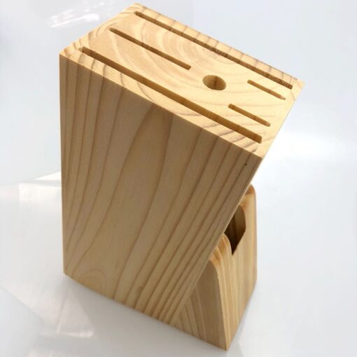 Wood Knife Holder bamboo  2