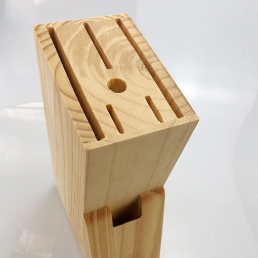 Wood Knife Holder bamboo  3