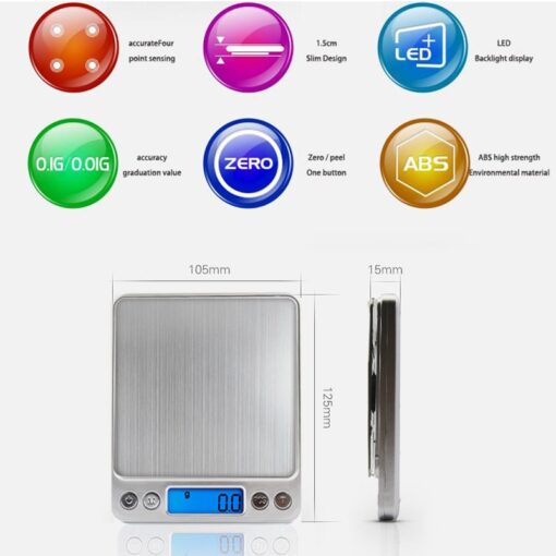 Portable Mini Electronic Digital Scale 3