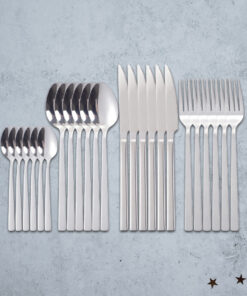 24Pcs Mirror Cutlery Tableware Set (other available colors) 11