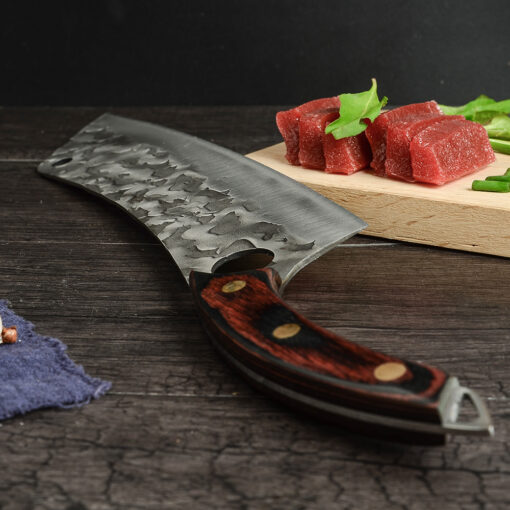 Full Tang 12.5 Inch Long Blade Chef Kitchen Knife 4