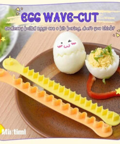 2Pcs Creative Lace Egg Cutter 1